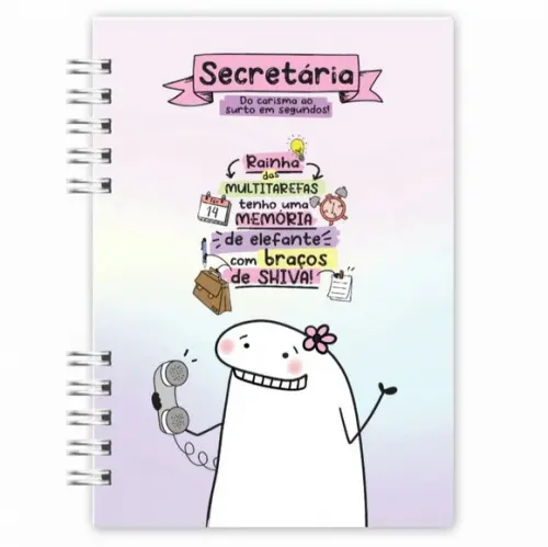 Caderno Flork Profissões
