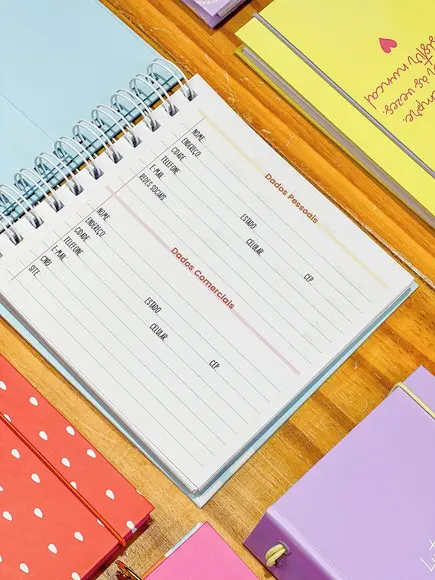 Caderno Mini Pocket