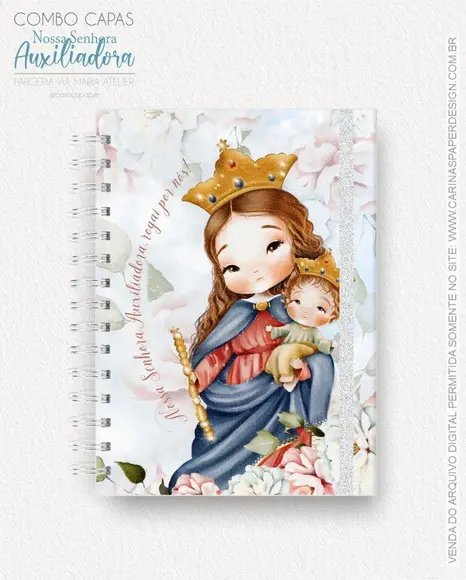 Caderno Nossa Senhora Auxiliadora