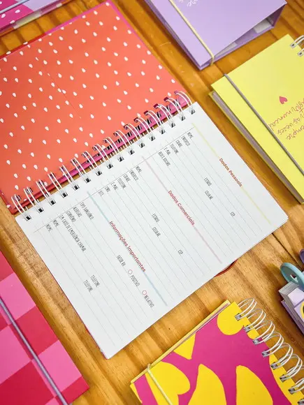 Caderno Pequeno Personalizado