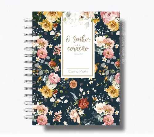 Caderno Personalizado Com Frases Bíblicas