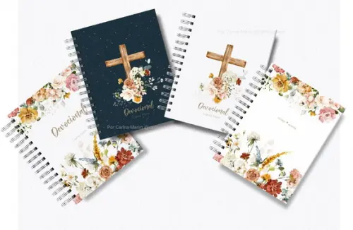 Caderno Personalizado Com Frases Bíblicas