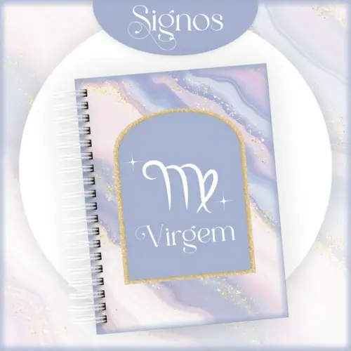 Caderno Personalizado Signos
