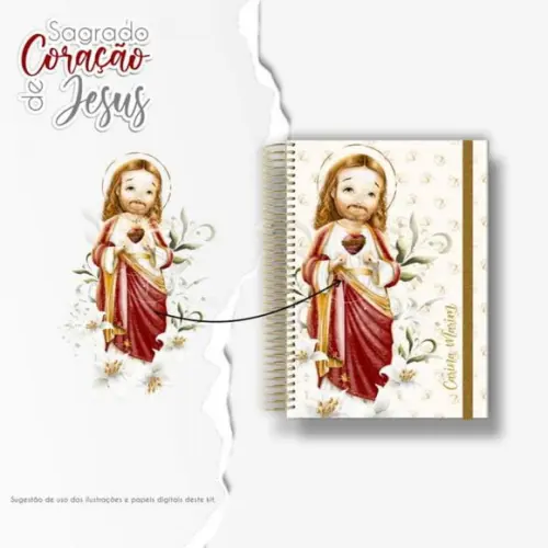 Caderno Sagrado Coração de Jesus