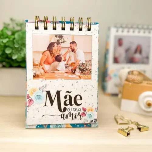 Calendário Porta Retrato Dia das Mães