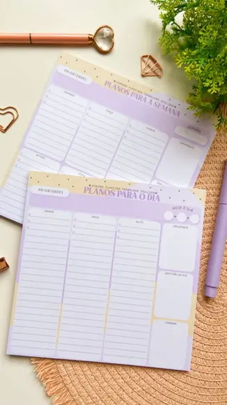 Desk Planner Diário