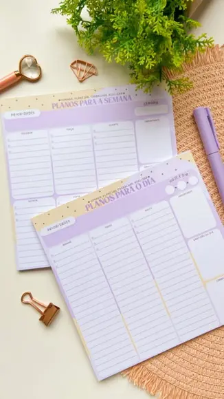 Desk Planner Diário