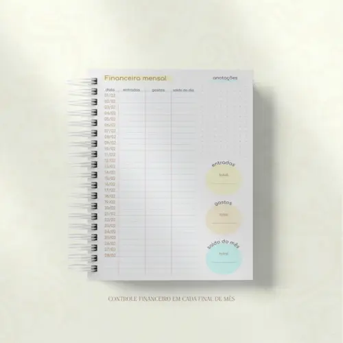 Livro Caixa Personalizado