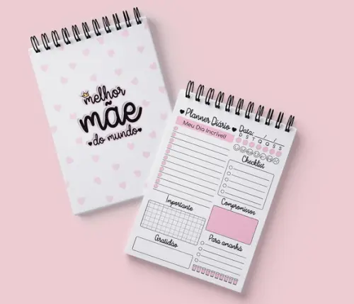 Planner Diário Grande Dia das Mães