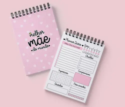 Planner Diário Grande Dia das Mães