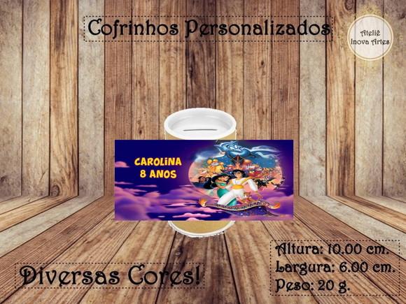 Cofrinho Personalizado Aladdin