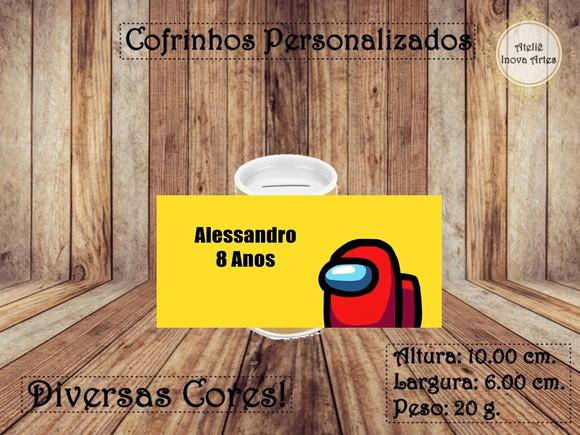 Cofrinho Personalizado Among Us