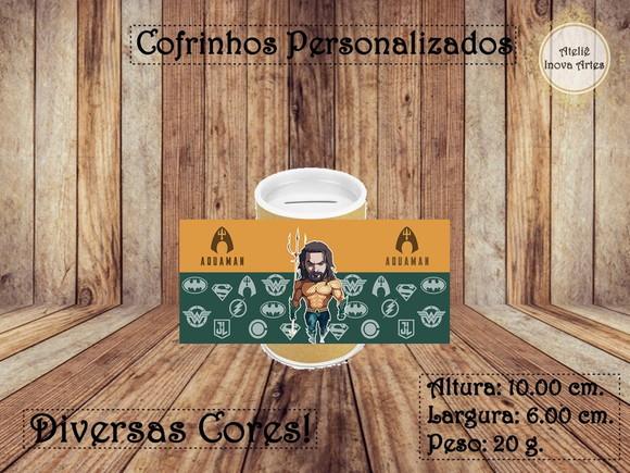 Cofrinho Personalizado Aquaman