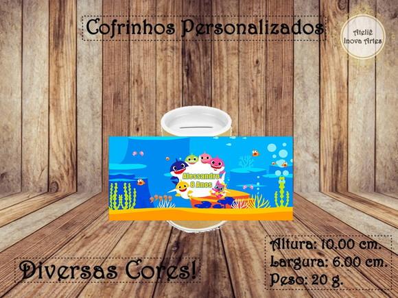 Cofrinho Personalizado Baby Shark