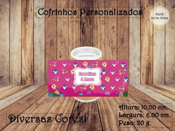 Cofrinho Personalizado Baby Shark