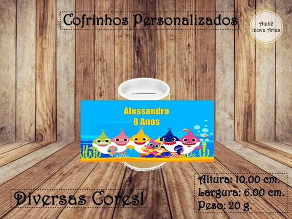 Cofrinho Personalizado Baby Shark