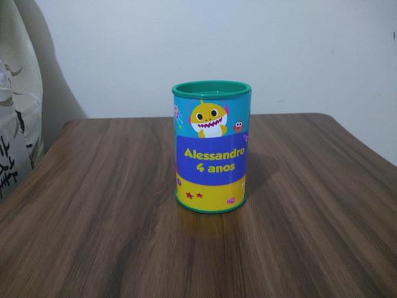 Cofrinho Personalizado Baby Shark
