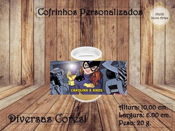 Cofrinho Personalizado Batgirl