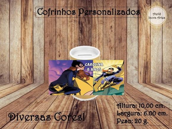 Cofrinho Personalizado Batgirl