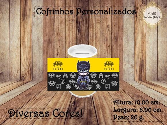 Cofrinho Personalizado Batman
