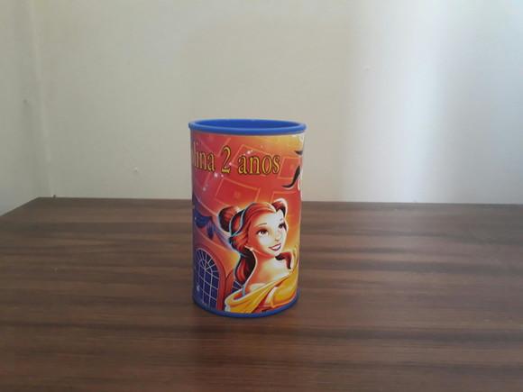 Cofrinho Personalizado Bela e a Fera