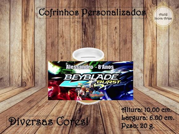 Cofrinho Personalizado Beyblade