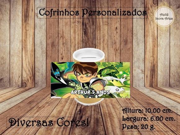 Cofrinho Personalizado Ben 10