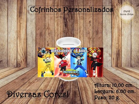 Cofrinho Personalizado Beyblade