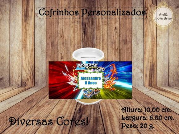 Cofrinho Personalizado Beyblade