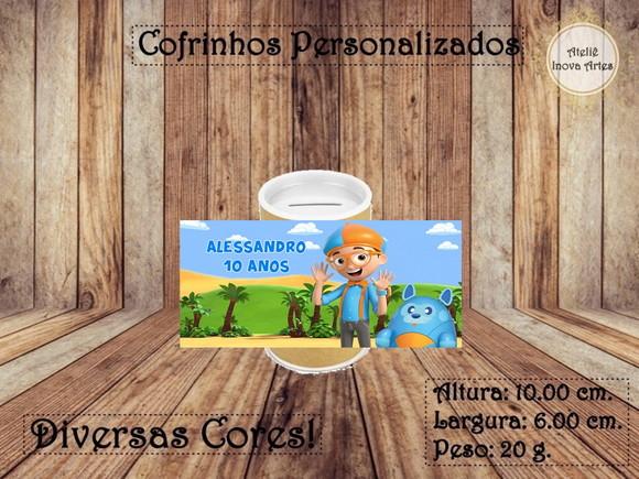 Cofrinho Personalizado Blippi Wonders