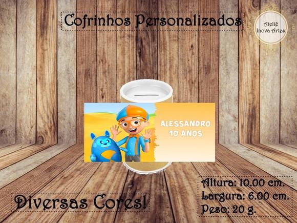 Cofrinho Personalizado Blippi Wonders