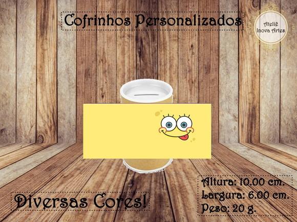Cofrinho Personalizado Bob Esponja