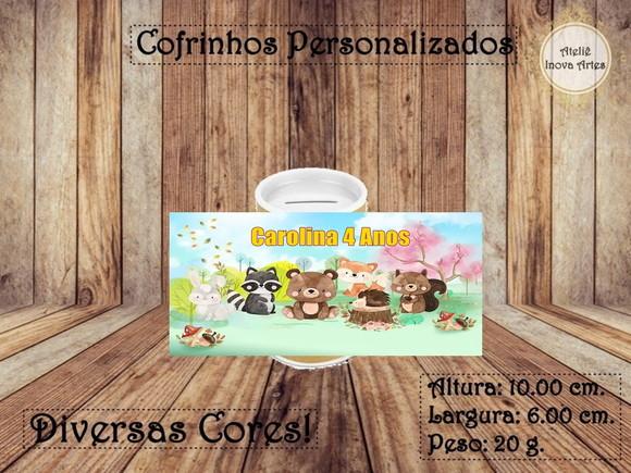 Cofrinho Personalizado Bosque Encantado