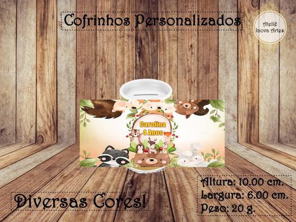 Cofrinho Personalizado Bosque Encantado