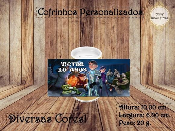 Cofrinho Personalizado Caçadores de Trolls