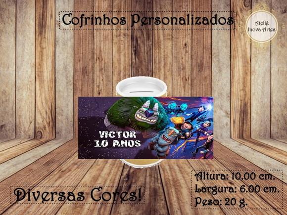 Cofrinho Personalizado Caçadores de Trolls