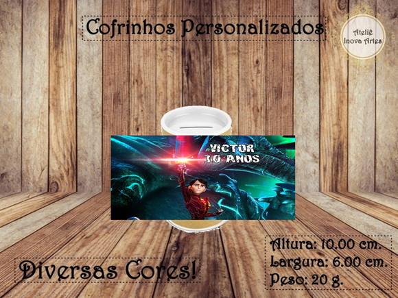 Cofrinho Personalizado Caçadores de Trolls