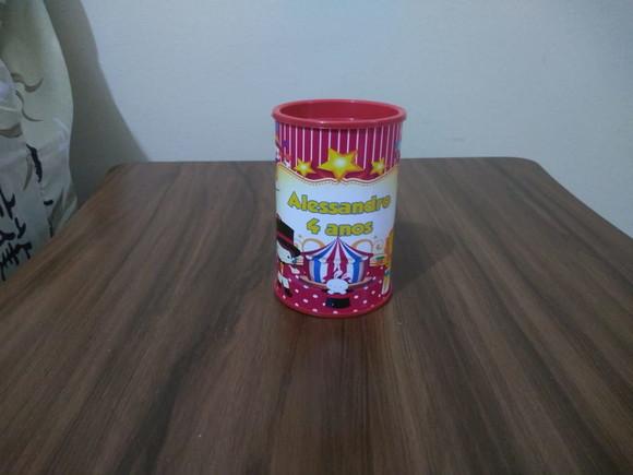 Cofrinho Personalizado Circo