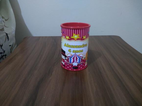Cofrinho Personalizado Circo