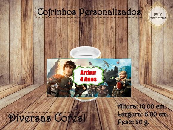 Cofrinho Personalizado Como Treinar o Seu Dragão