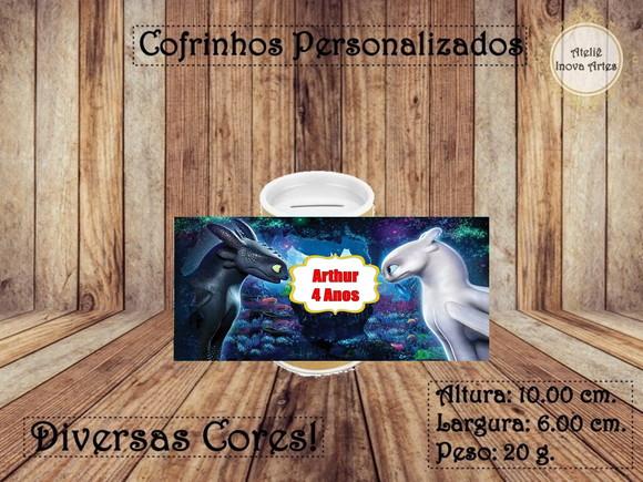 Cofrinho Personalizado Como Treinar o Seu Dragão