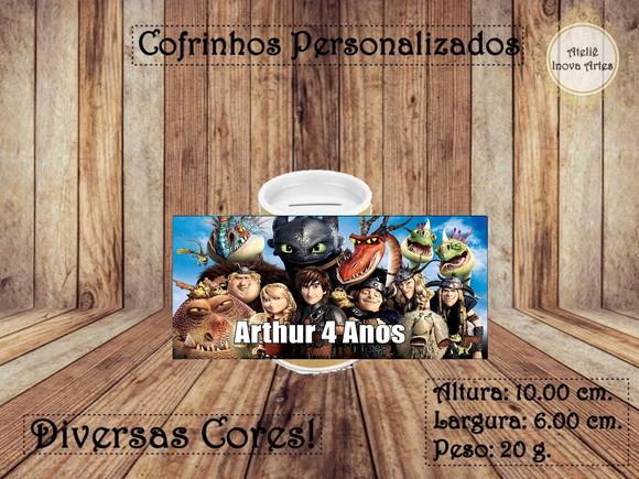 Cofrinho Personalizado Como Treinar o Seu Dragão