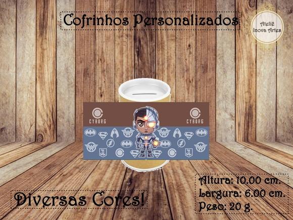 Cofrinho Personalizado Cyborg