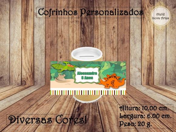 Cofrinho Personalizado Dinossauro