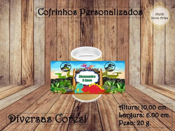 Cofrinho Personalizado Dinossauro