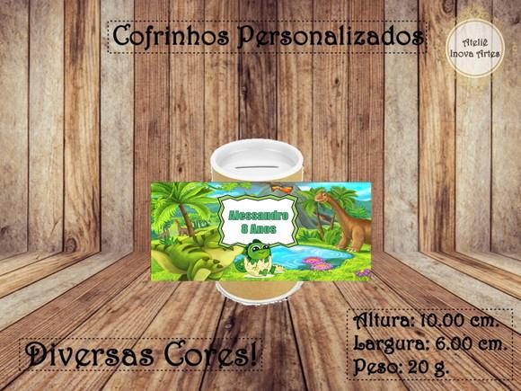 Cofrinho Personalizado Dinossauro