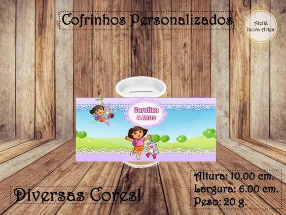 Cofrinho Personalizado Dora Aventureira
