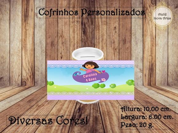 Cofrinho Personalizado Dora Aventureira