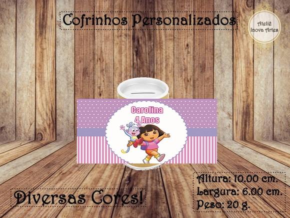 Cofrinho Personalizado Dora Aventureira