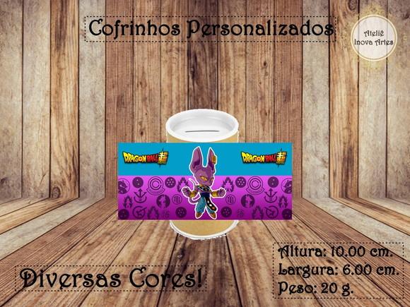 Cofrinho Personalizado Dragon Ball Z